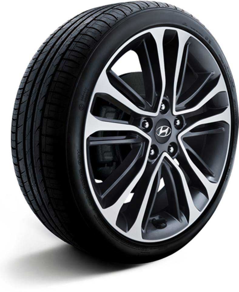Hyundai wheel and tire